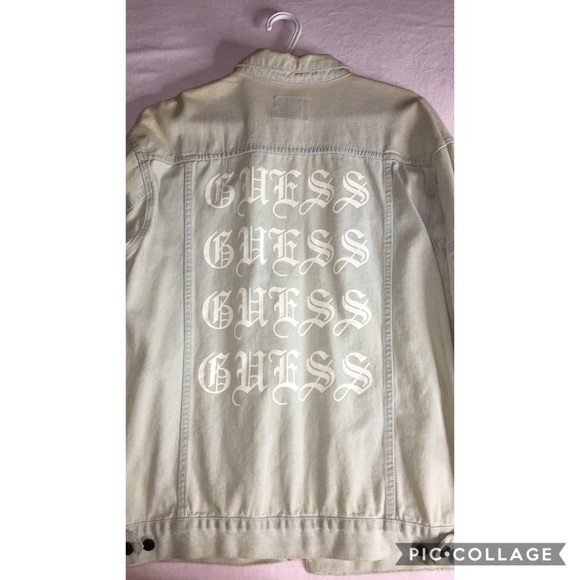 GUESS oversized jean jacket - Picture 2 of 2